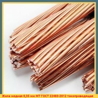 Жила медная 99 мм ММ ГОСТ 22483-2012 токопроводящая
