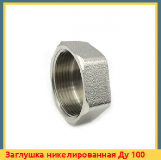 Заглушка никелированная Ду 150